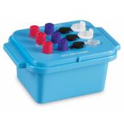 True North Blue Mini Cooler -20 Degrees C - Clear Lid - 12 x 0.5-2.0 mL