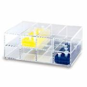 Horizontal Storage Rack File for 80-Well Microtube Racks