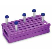 Pop-Up Rack for 15 mL Tubes (45-Well) - Purple