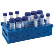 Pop-Up Rack for 15mL Tubes (21-Well) & 50mL Tubes (12-Well) - Blue