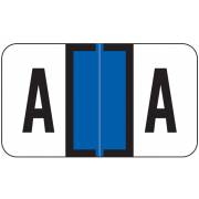 Jeter 2800 Match JEAM Series Alpha Roll Labels - Letter A - Dark Blue