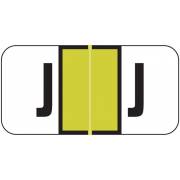 Jeter 2900 Match JSAM Series Alpha Roll Labels - Letter J - Gold