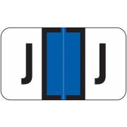 Jeter 5800 Match JT3R Series Alpha Sheet Labels - Letter J - Dark Blue