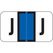 Jeter 7200 Match JTAM Series Alpha Roll Labels - Letter J - Dark Blue