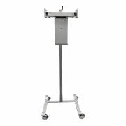 Mobile CR/DR Panel Holder with Tilt & Rotate Head, Horizontal Clamp Adjustment