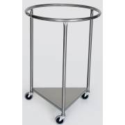 Stainless Steel Round Linen Hamper - 25