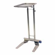 Pedigo Stainless Steel Hand Operated Mayo Stand with 12 5/8