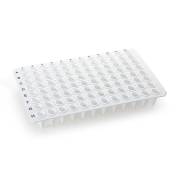 0.1 mL 96-Well Low Profile PCR Plate, No Skirt - White (Box of 20)
