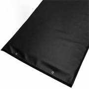 Standard Radiolucent X-Ray Comfort Foam Table Pad - Black Vinyl, With Grommets 72