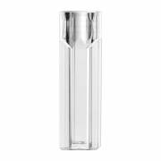 Spectrophotometer Cuvette with Round Opening, Semi-Micro - 2.5 mL (Case of 1000)