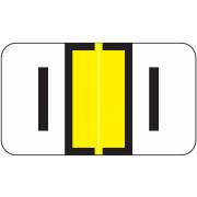 Safeguard 514 Match SGAM Series Alpha Roll Labels - Letter I - Yellow
