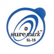 Suremark 1.5mm Lead Ball Nipple Marker on 15mm Label