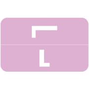 Smead Alpha-Z ACC Match SMAM Series Alpha Roll Labels - Letter L - Lavender