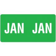 Smead ETS Match SMMK Series Month Code Sheet Labels - January - Dark Green