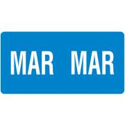 Smead ETS Match SMMK Series Month Code Sheet Labels - March - Blue