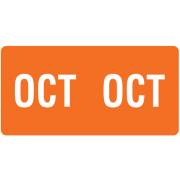 Smead ETS Match SMMK Series Month Code Sheet Labels - October - Orange