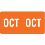 Smead ETS Match SMMK Series Month Code Sheet Labels - October - Orange