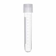 14 mL Polystyrene Culture Tube with Low Density Polyethylene Cap, Graduated - 40 Bags of 25 (Case of 1000)