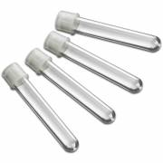 12mm x 75mm FlowTubes with Dual Position Standard Cap - Sterile - Pack of 500 (20 Bags of 25/Bag)