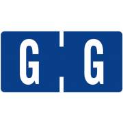 Tab Products Match TBAV Series Alpha Roll Labels - Letter G - Purple
