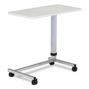 Clinton U-Base, Over Bed Table With Gray Laminate Top