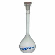 Class B Polypropylene (PP) Volumetric Flask with PP Stopper - 250mL (Pack of 2)