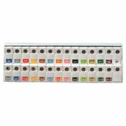 VRE GBS 8850 Match VRAM Series Alpha Roll Labels - A to Z Set