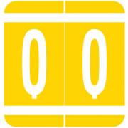 VRE GBS 8850 Match VRAM Series Alpha Roll Labels - Letter Q - Yellow