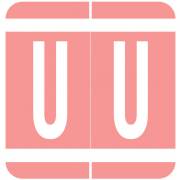 VRE GBS 8850 Match VRAM Series Alpha Roll Labels - Letter U - Pink