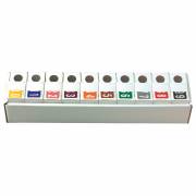 VRE GBS 8860 Match VRNM Series Numeric Roll Labels - Set of Number 0 To 9