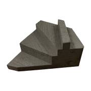 MR Safe Closed Cell Adult Left Lateral Finger Block Sponge (Per Each)