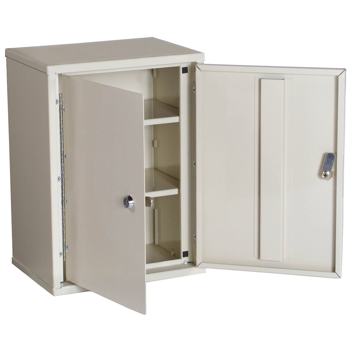 Harloff 2802aq Narcotics Cabinet Antimicrobial Paint 15 Hx11 Wx8 D