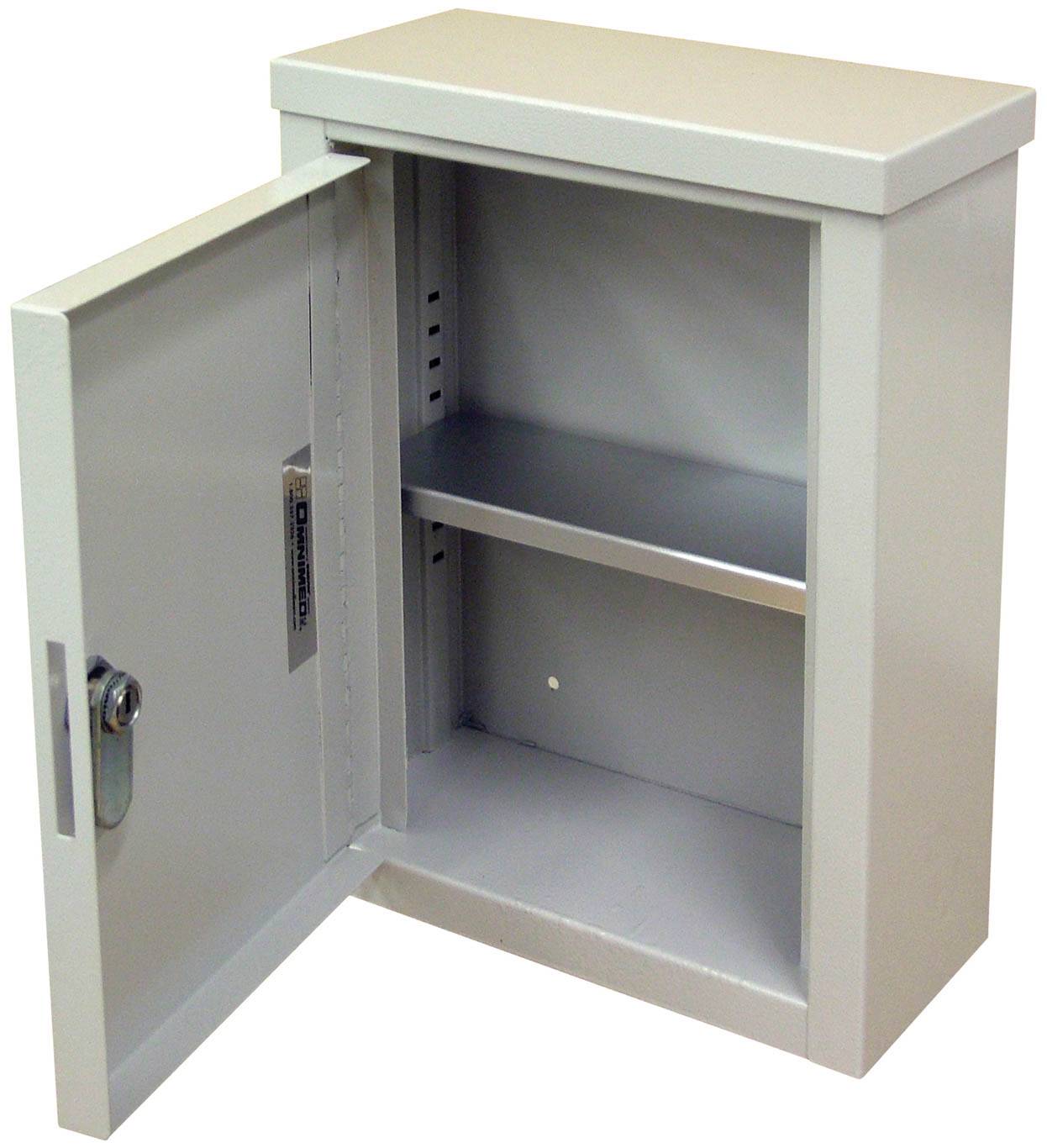 OmniMed Mini Wall Storage 12" H x 9" W x 4" D