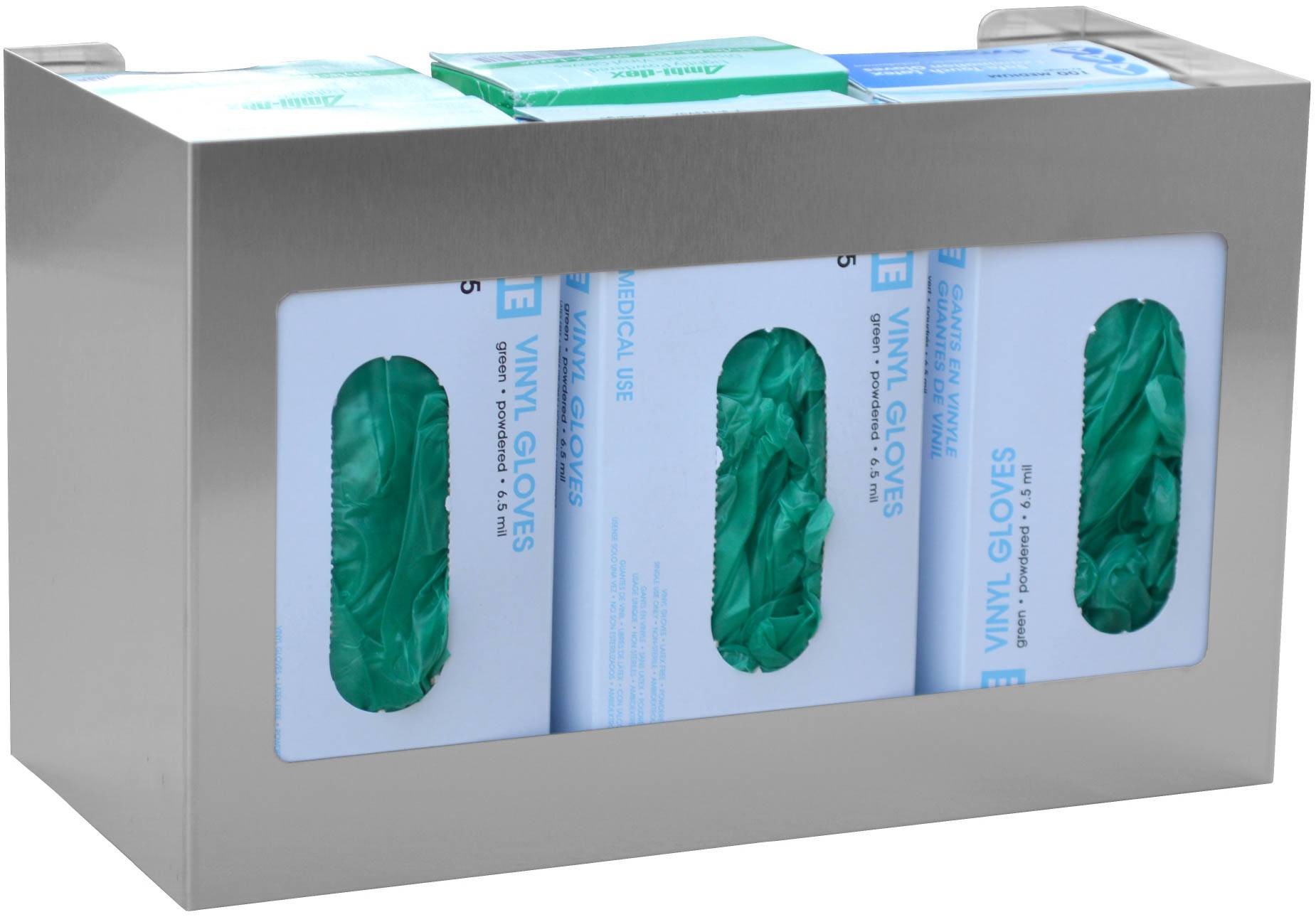 OmniMed 305306 Omni Hexa Stainless Steel Glove Box Holder