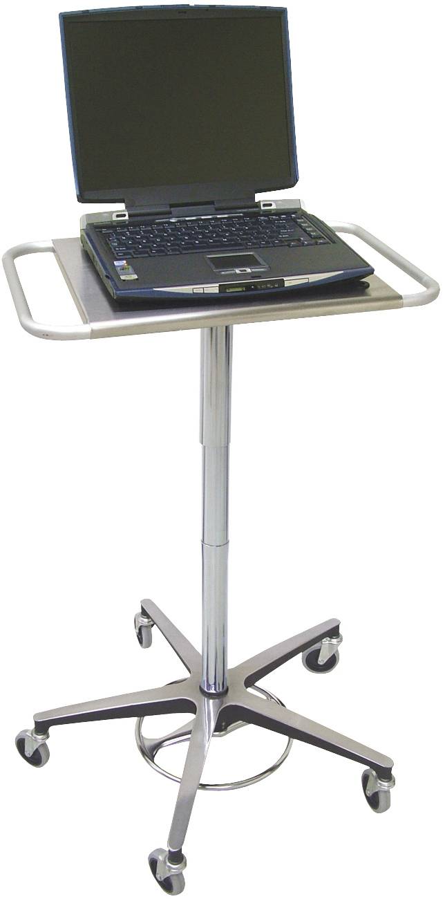 OmniMed 350305 Adjustable Laptop Transport Stand