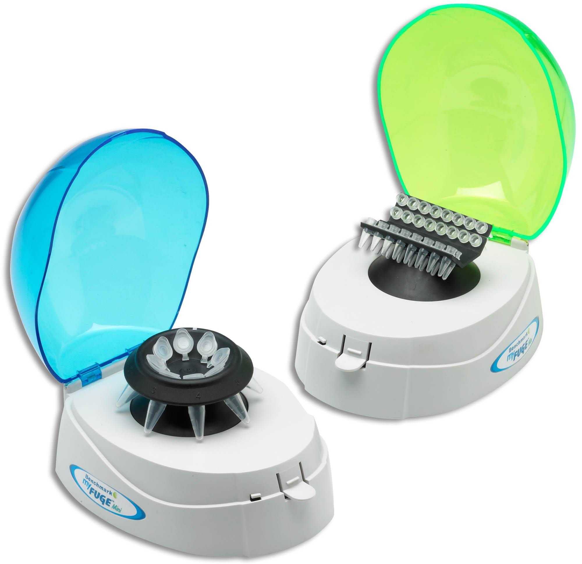 MyFuge Mini Centrifuge with Rotors for 8x2mL Tubes & 32x0.2mL PCR Tubes