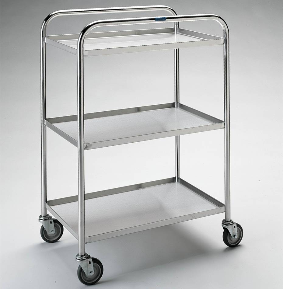 Pedigo Lightweight Stainless Steel Utility Cart
