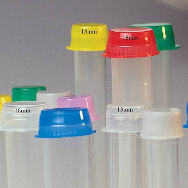 13mm Dual Tab Snap Caps for Blood Drawing Tube Test Tube Culture Tube