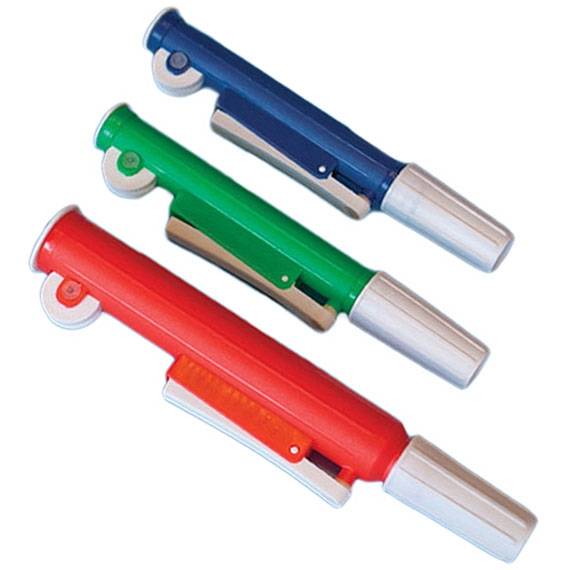 Pipette Fillers Color Coded for Serological Pipettes Globe Scientific
