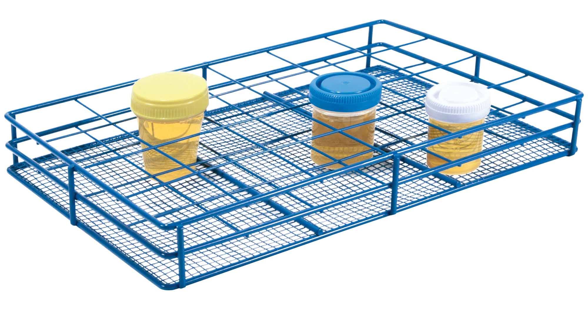 Heathrow HS120091 Wire Tube Racks 6x4 Format for Urine Container 58mm Well