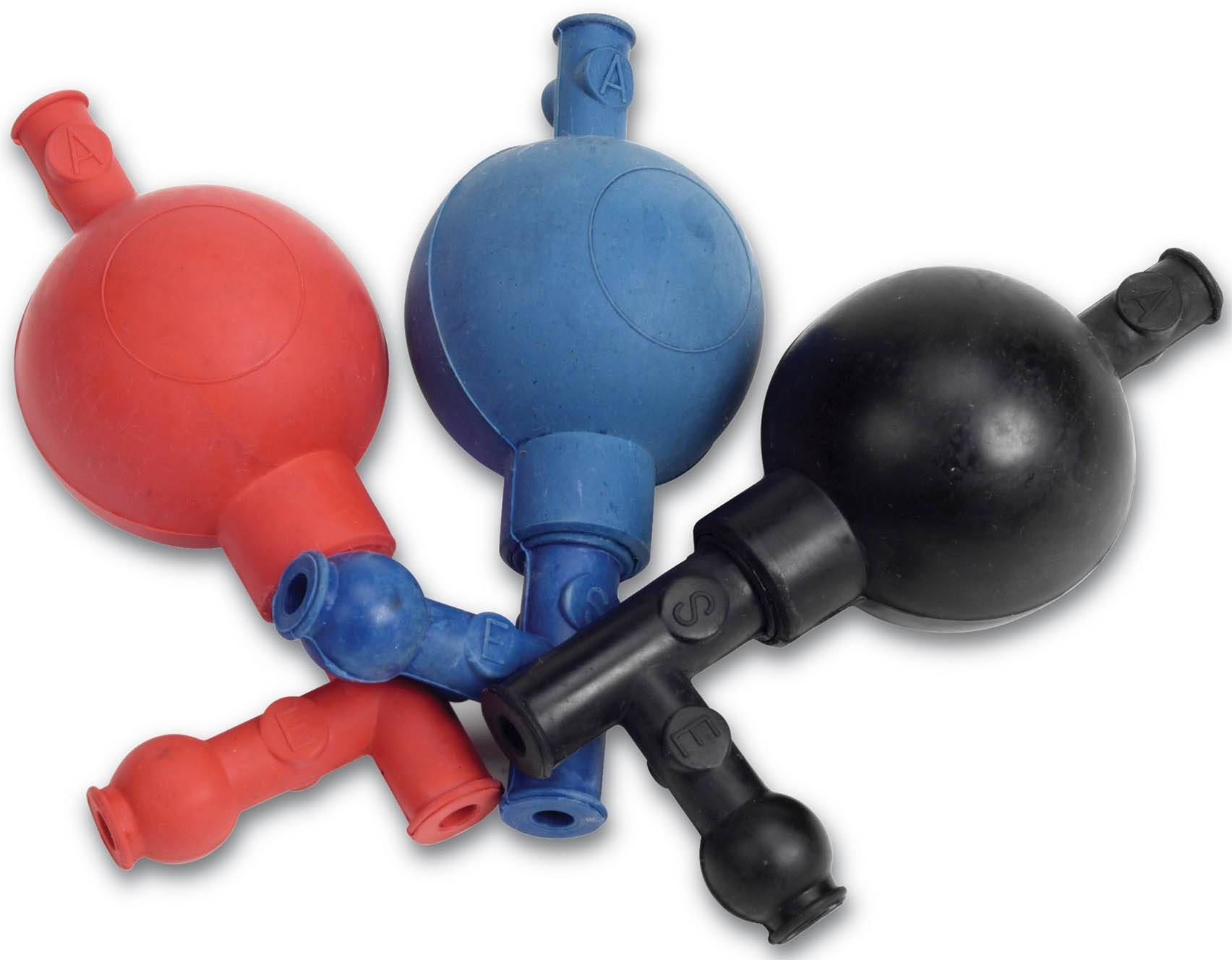 Rubber Pipet Filler With Pinch Release Valve Heathrow Scientific