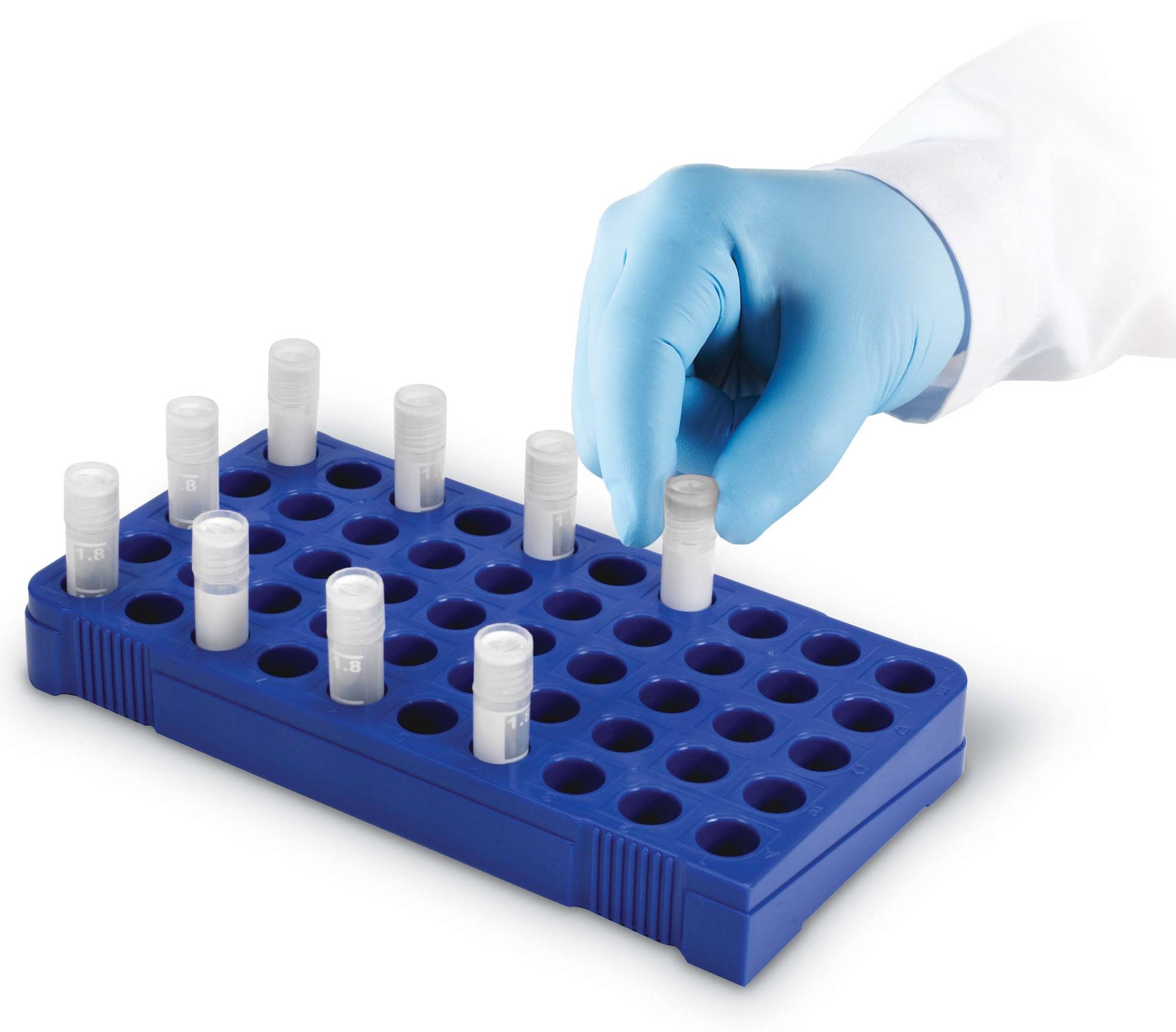 50Well Cryogenic Vial Holder 4Pack Heathrow Scientific HS23229B