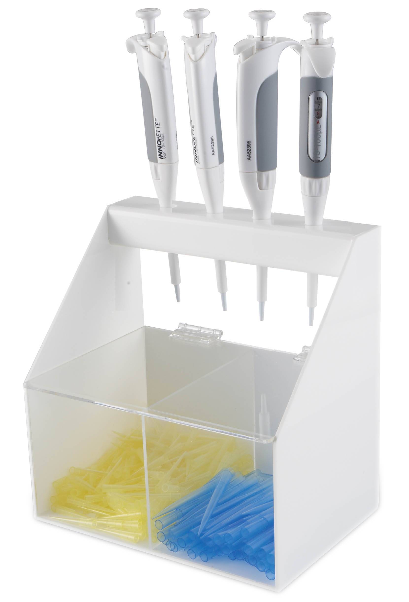 Pipette Workstation With Disposable Tip Bins Heathrow HS234631