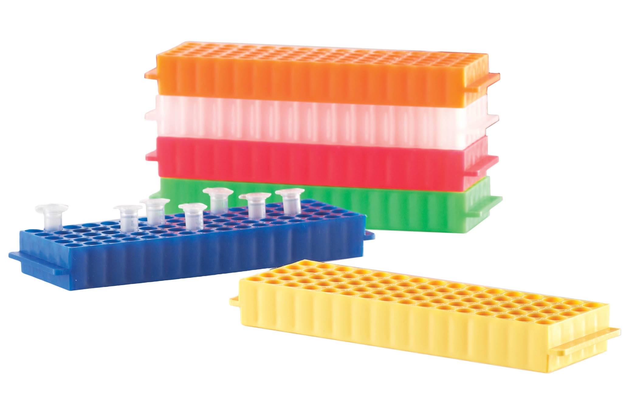 Heathrow Scientific 80Well Microtube Rack For 1.5 to 2mL Microtubes