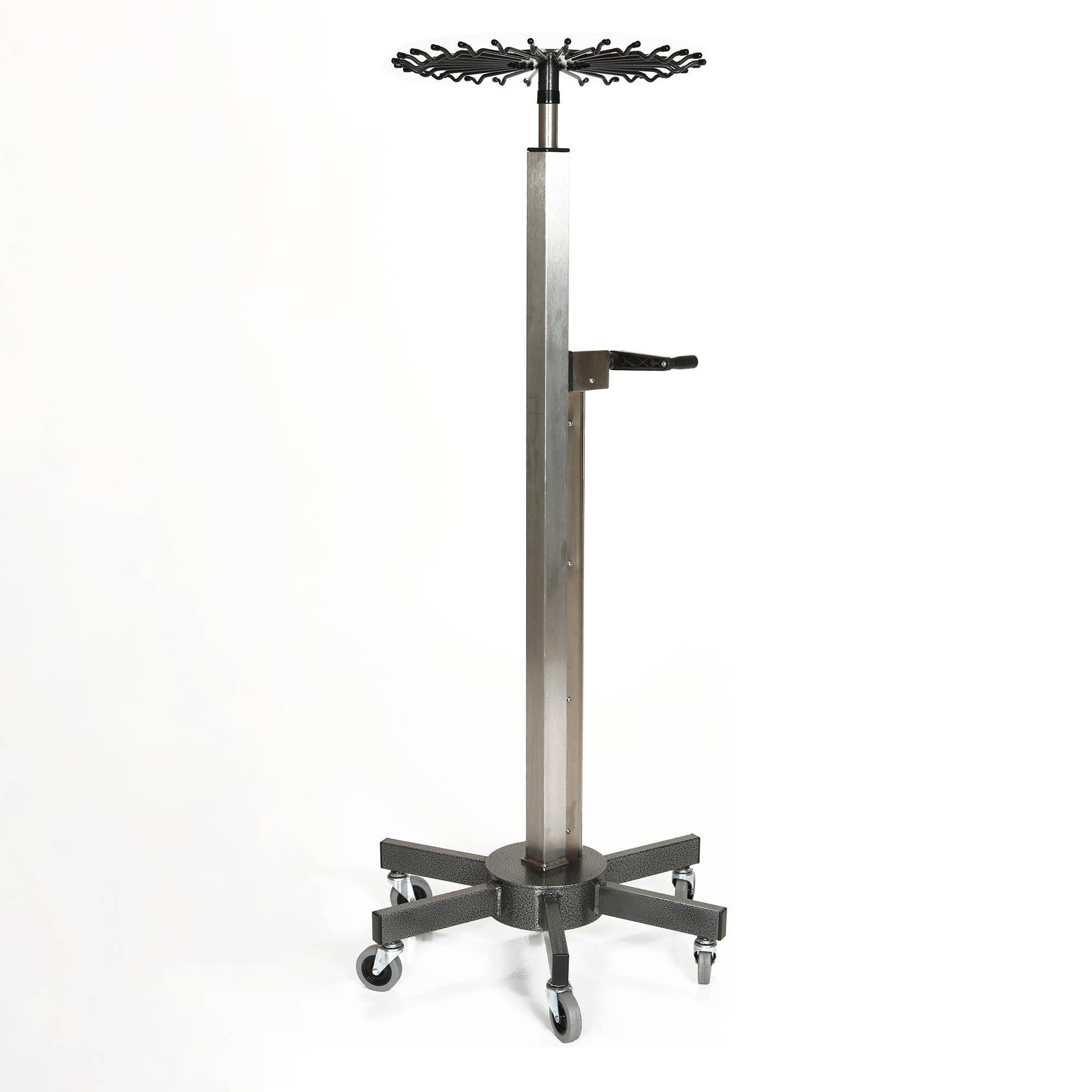 SS Coulift EZ Lift IV Pole Lift Assist IV Pole by Mid Central Medical