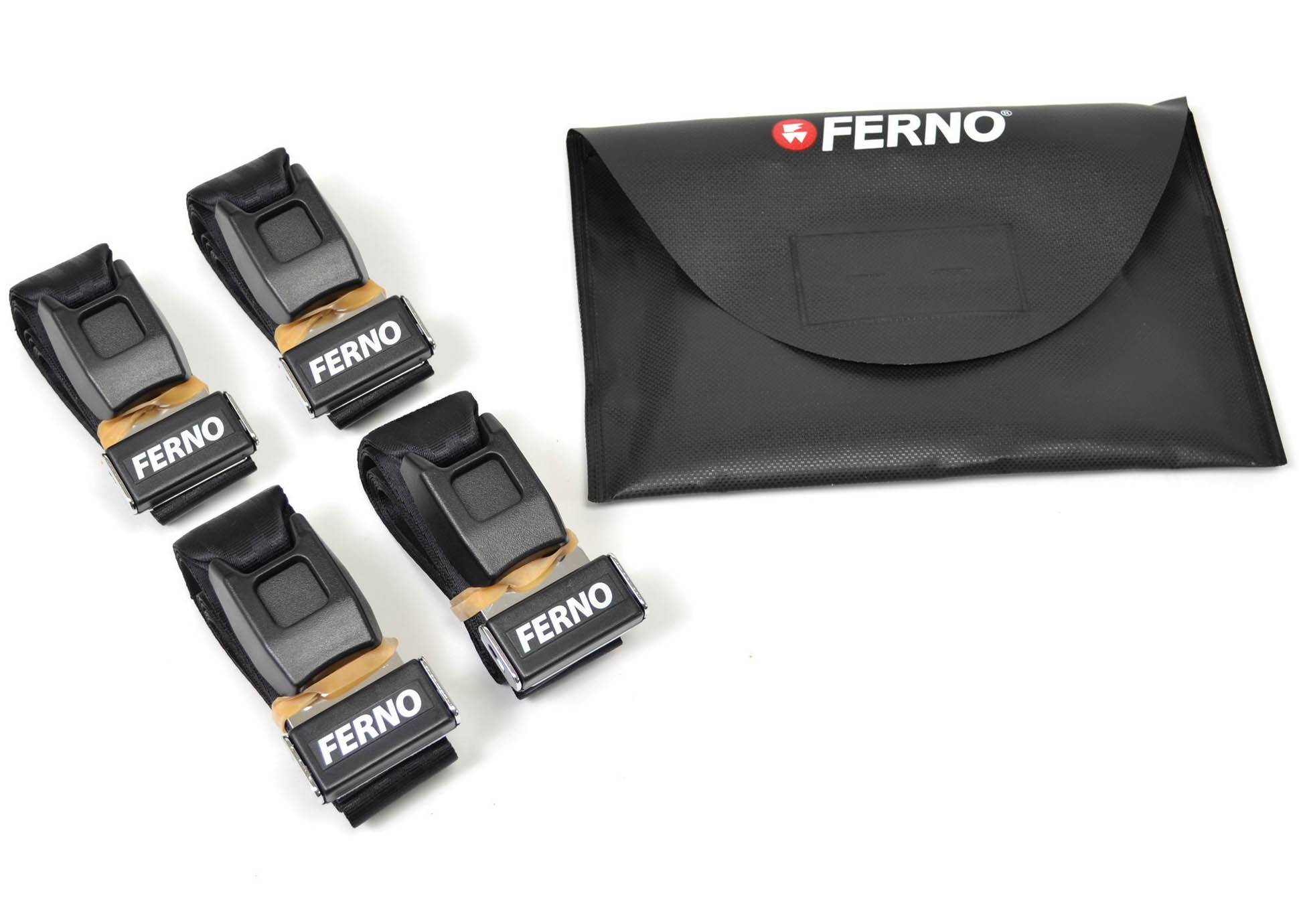 Ferno Model 436 Set of 4 Swivel SpeedClip Backboard Straps with Bag