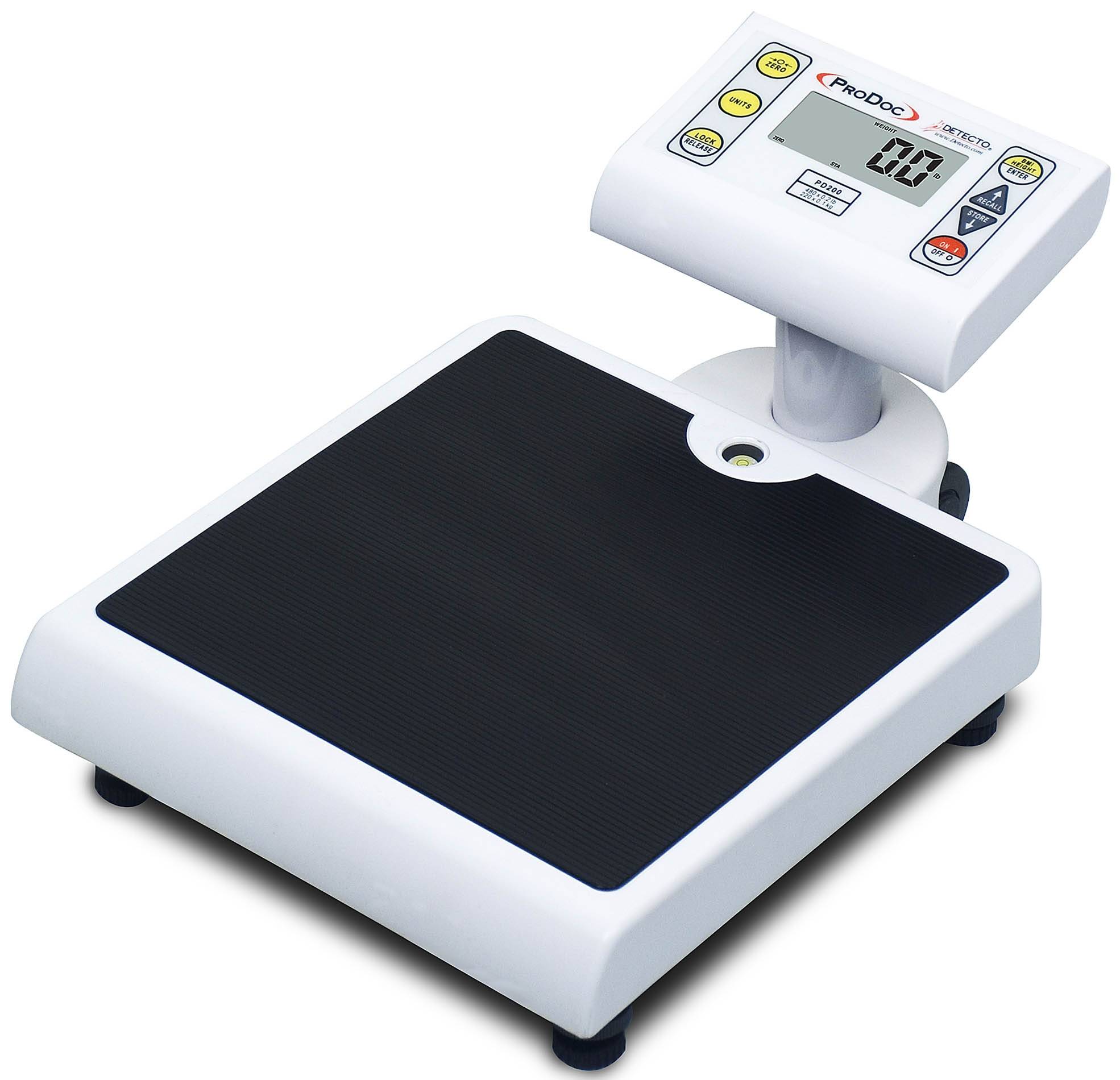 Detecto PD200 ProDoc Low Profile Digital Physician's Scale