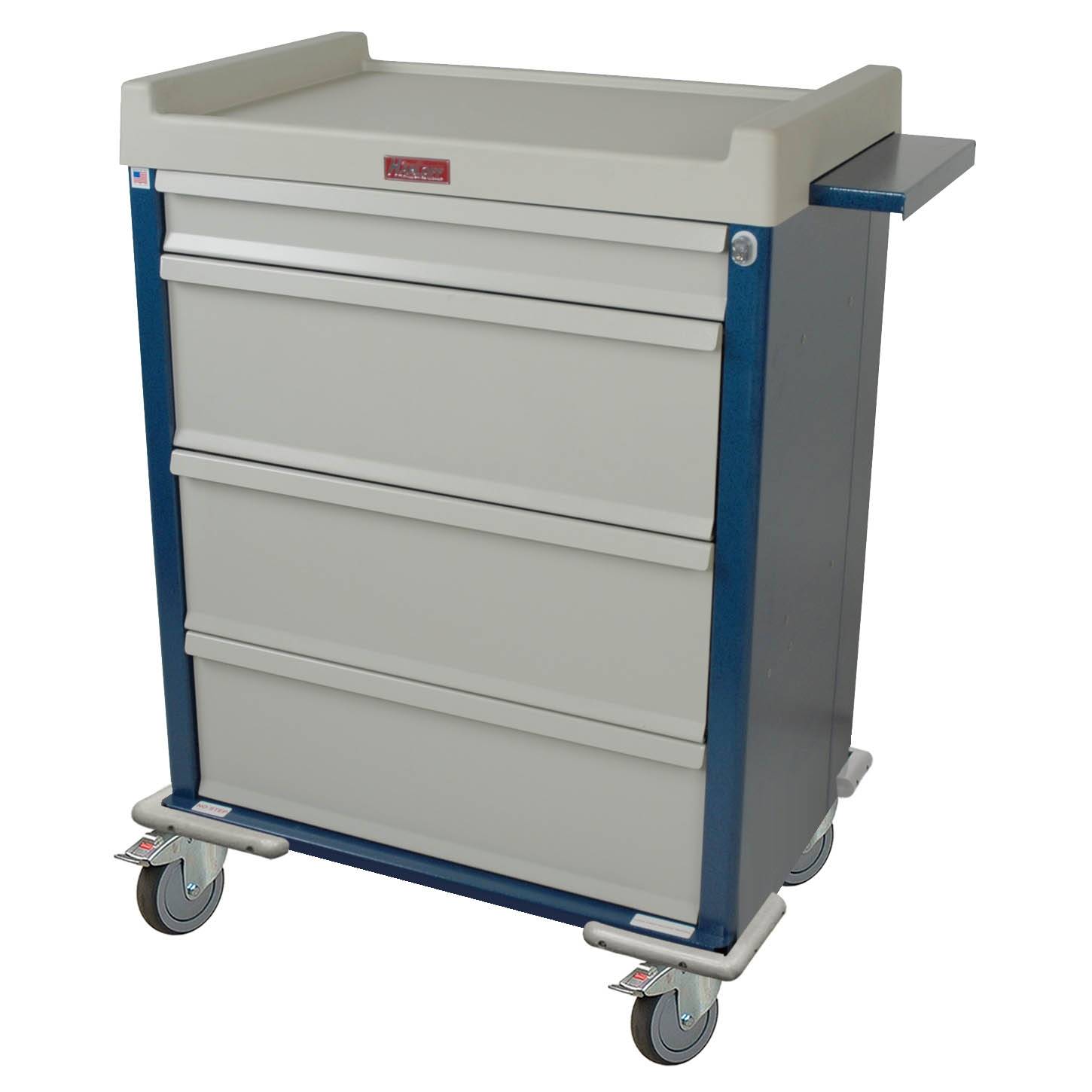 Harloff SL270MOT MedicineOnTime Medication Cart with Key Lock