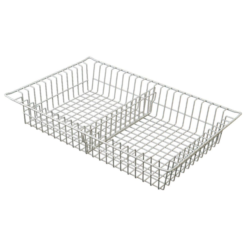 3″ Wire Basket for MedStor Max Cabinets, One Long Divider, 81070-1