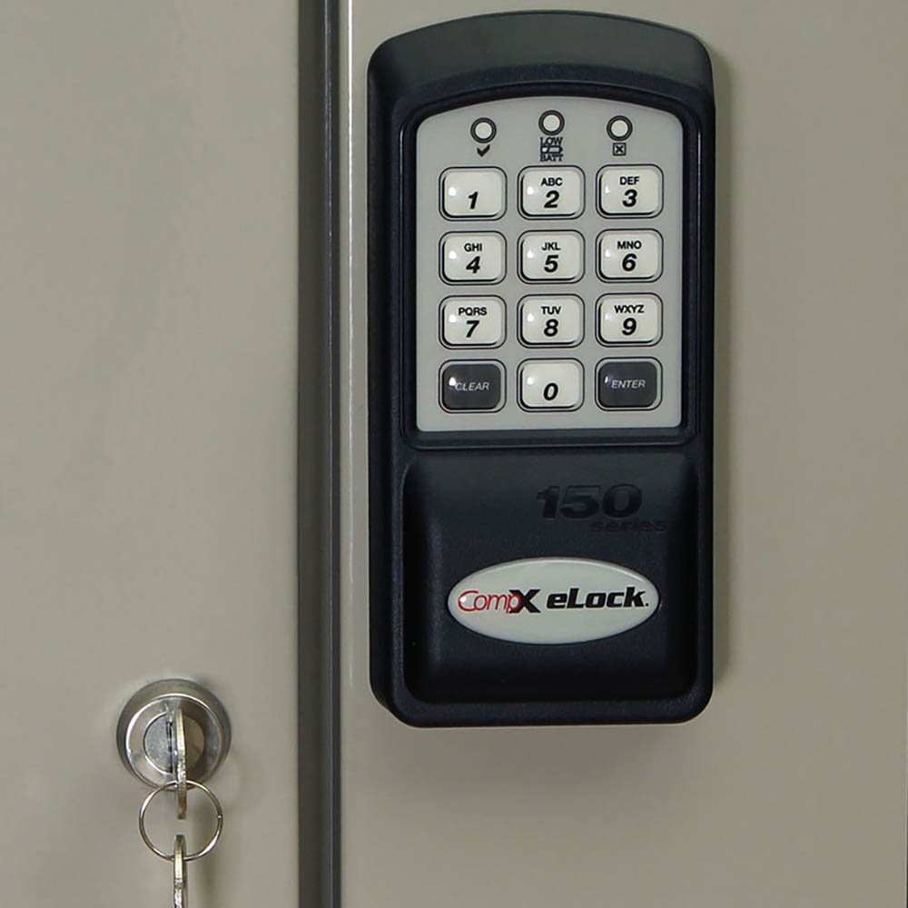 Harloff MSPM8420GEK Quad Column Medical Double Wide Open